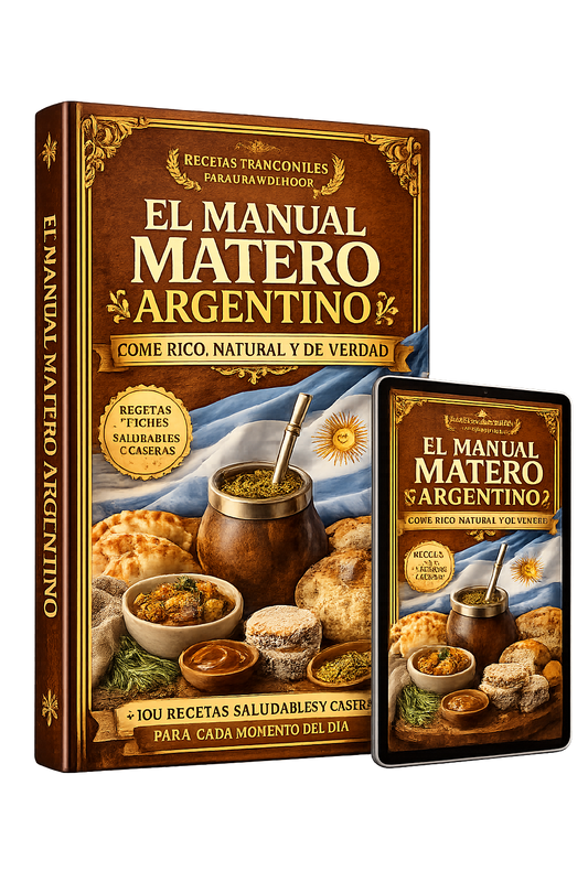 🧉 El Manual Matero Argentino: 500 recetas para transformar tus desayunos y meriendas sin dejar el mate.
